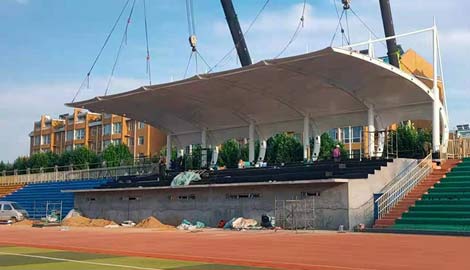 张拉膜结构景观